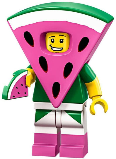 LEGO Minifigure-Watermelon Dude-Collectible Minifigures / The LEGO Movie 2-Creative Brick Builders